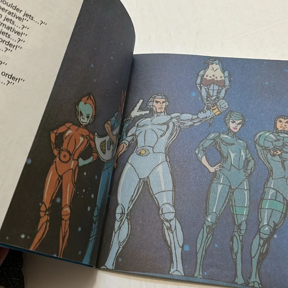 Silverhawks Book 1986 SilverHawks Book The Origin Part 1 , Book Only